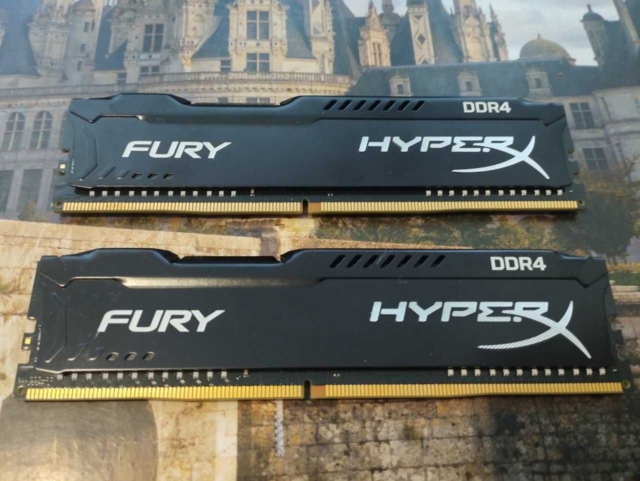 Оперативна память HyperX Fury DDR4 3200 МГц 16 Гб. Кит: 2x8Gb