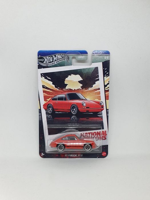 HotWheels Silver Series 67' Porsche 911 R