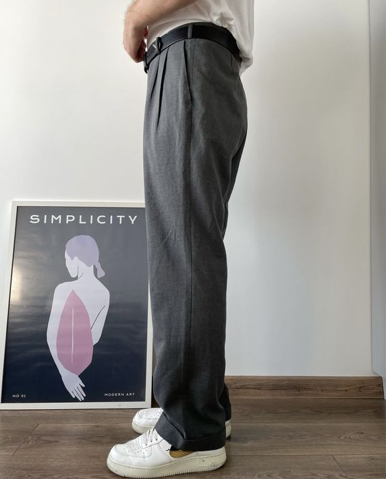 Чоловічі брюки сірі