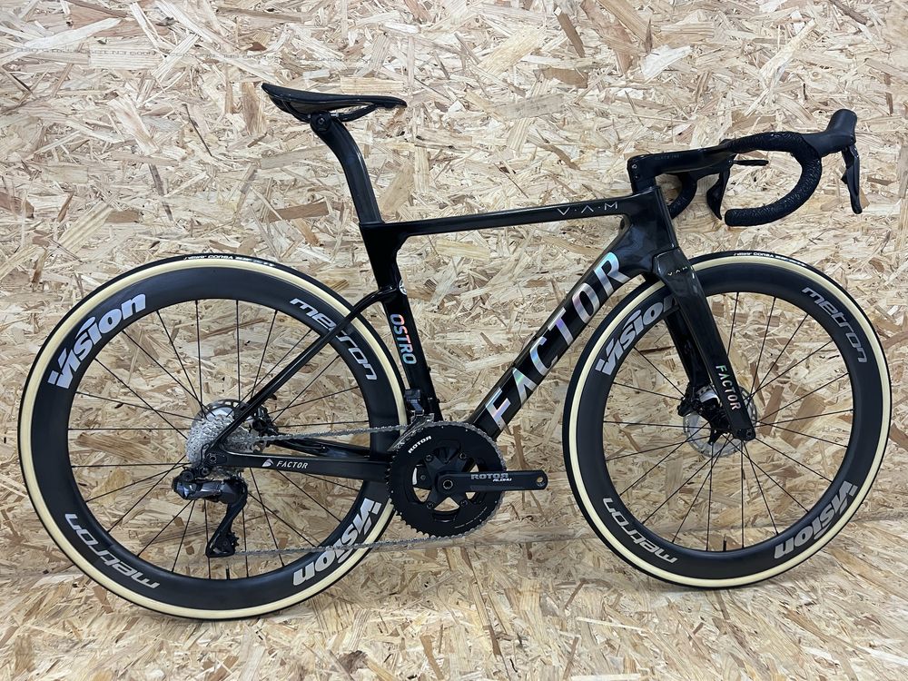Bicicleta Factor Ostro Vam - Ultegra 12 - Rodas carbono