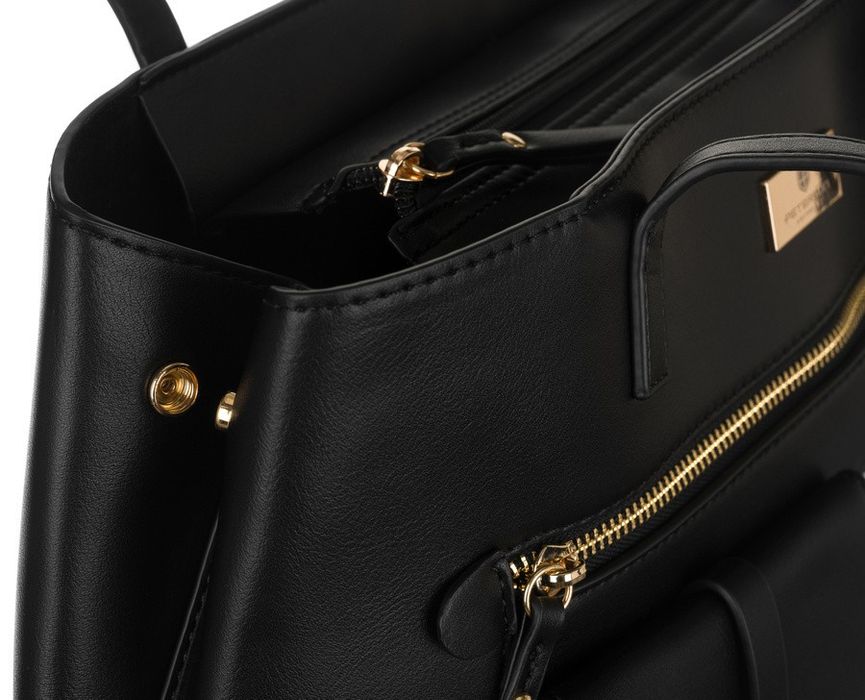 shopperka damska ze skóry ekologicznej - peterson