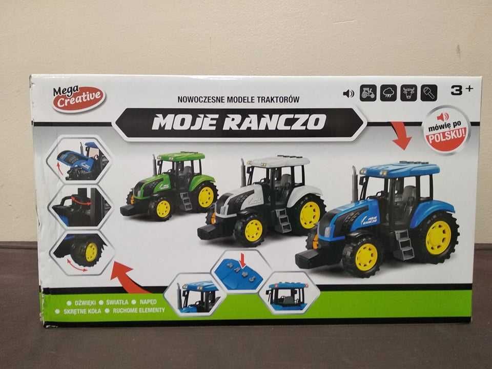 Mega creative moje ranczo traktor zielony
