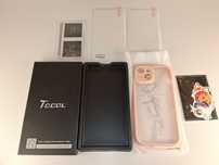 Y010 Zestaw Etui Case Różowe oraz 2x Szkło Hartowane iPhone 15
