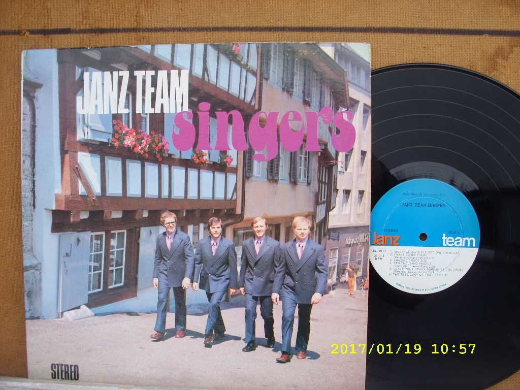 5. Plyta winylowa; Janz team-- singers. 1971 rok.