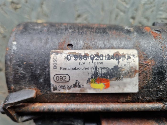 Rozrusznik 1.4 TSI Vw Audi Seat Skoda  BOSCH 098.602.02.40