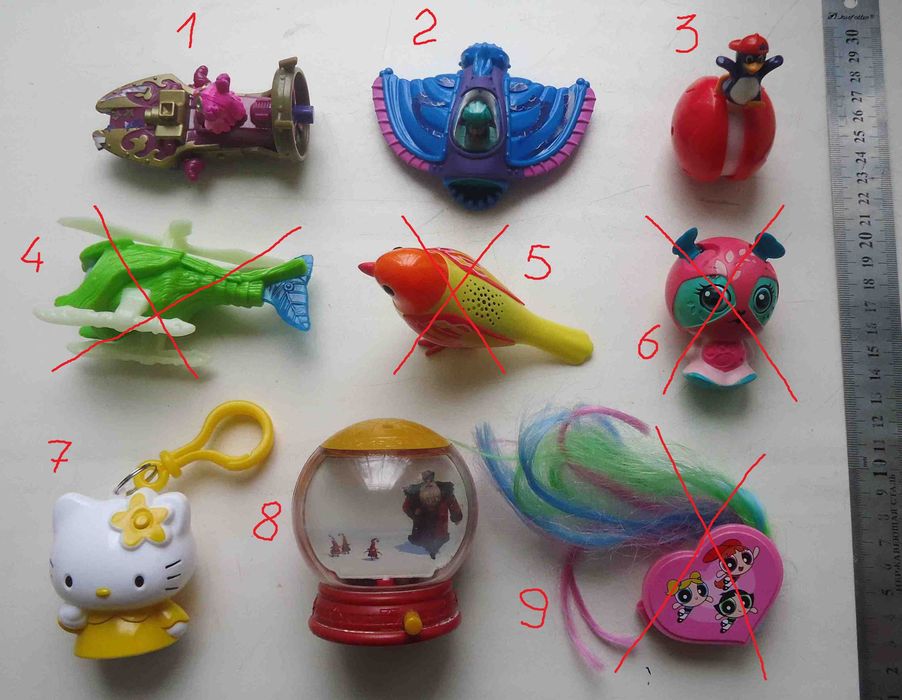 Детские игрушки из Макдональдса Mcdonalds, 26 шт