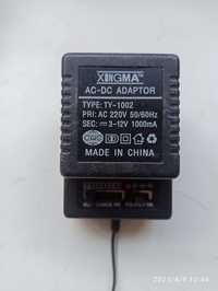 XINGMA  AC-DC Adaptor, TY-1002 блок питания регулируемый, Позняки