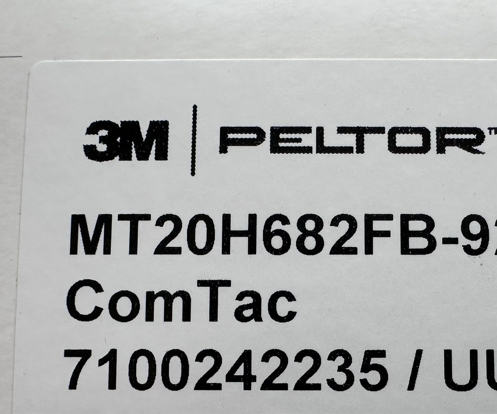 3M Peltor ComTac   Ochronniki słuchu aktywne