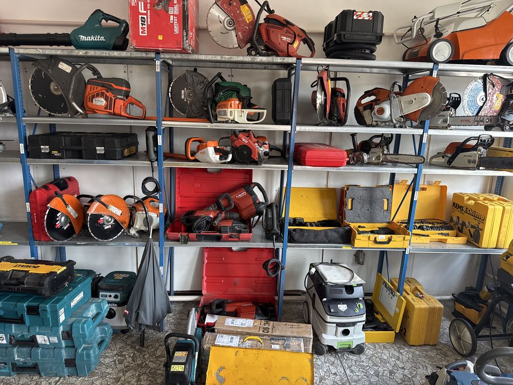 Na sprzedaz luparkado drewna i kosiarka stihl