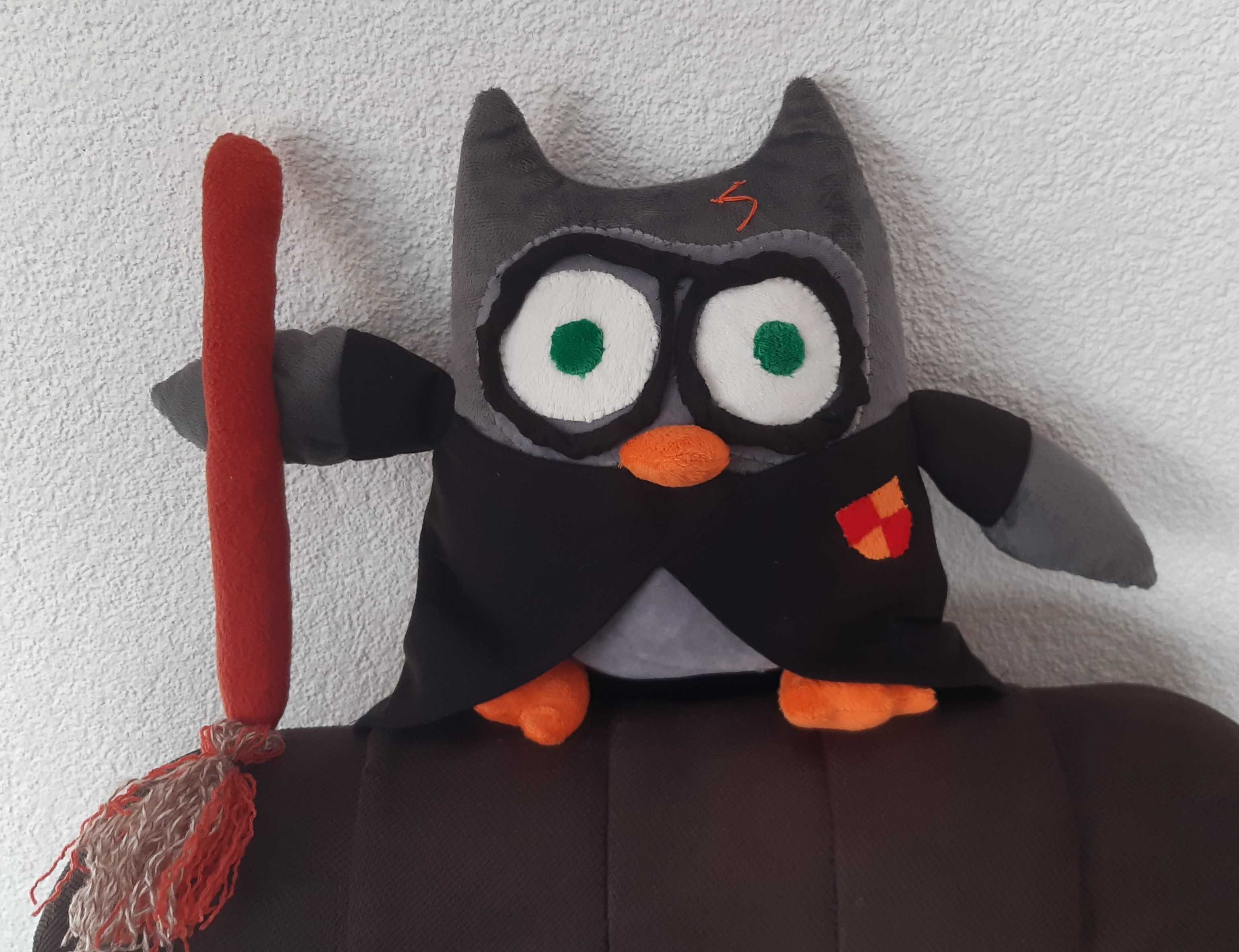 Pluszowa sowa Harry Potter rękodzieło
