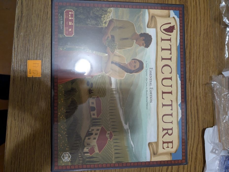 Настільна гра " Виноробство"  англійської мовою