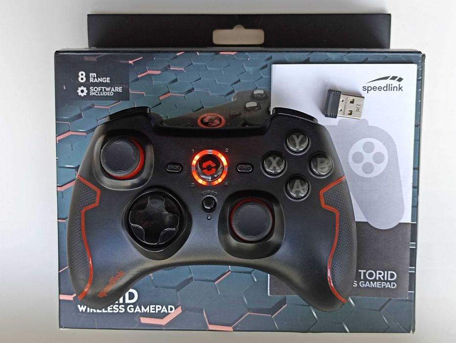 Геймпад джойстик Speedlink Torid v2 Wireless PC/PS3 з USB приймачем