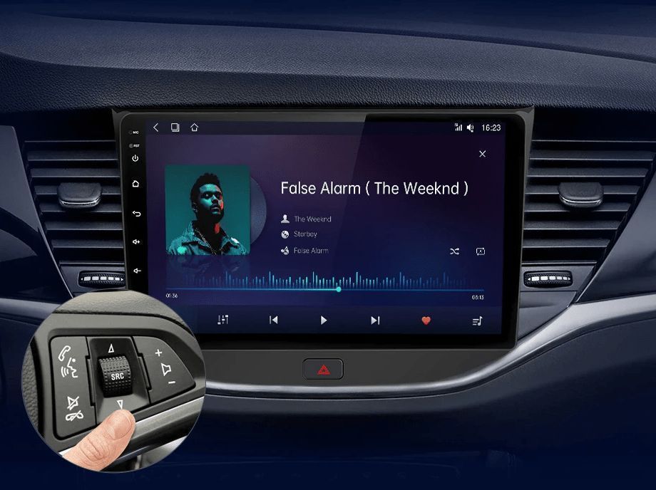 Radio Android dla Opel Astra K 2015 - 2019, 6GB, 128GB, CarPlay, Auto
