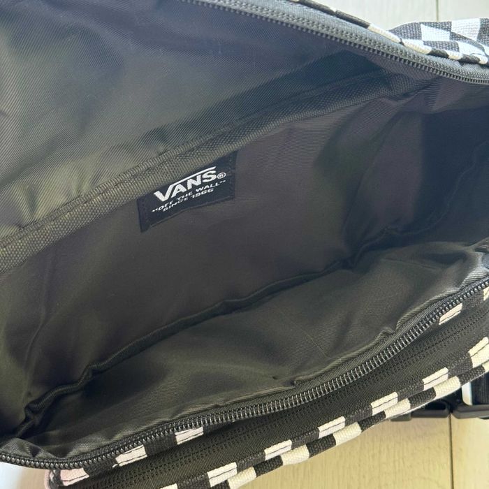 Сумка через плече/на пояс Vans у 2 кольорах(Чорний, Чорно-Білий).