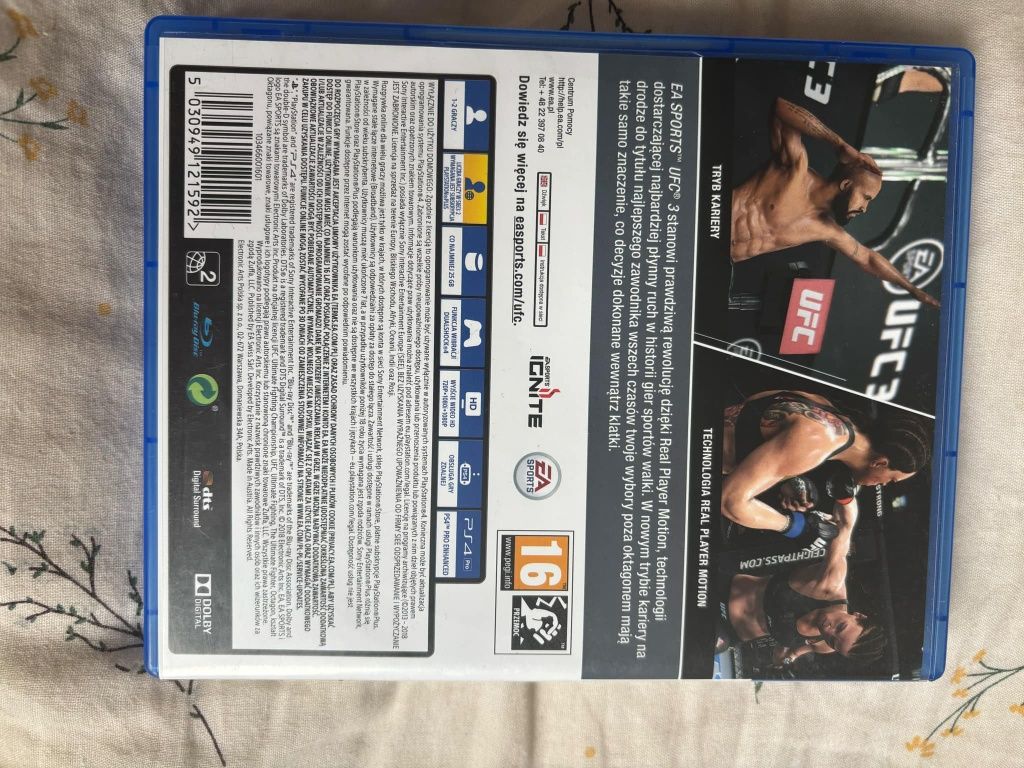 Gra UFC 3. PS4..
