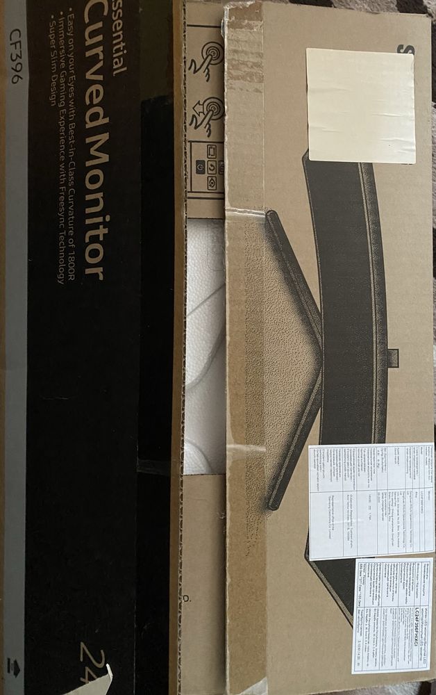 Монітор 23.5" Samsung Curved C24F396F (LC24F396FHIXCI)