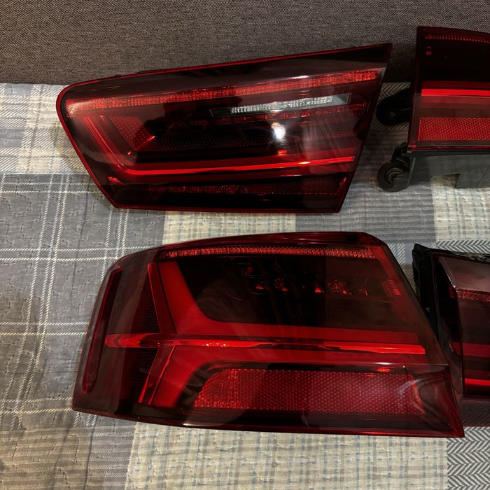 Ліхтарі Audi A6 C7 2014- matrix динамічні Європа жовті повороти фонари