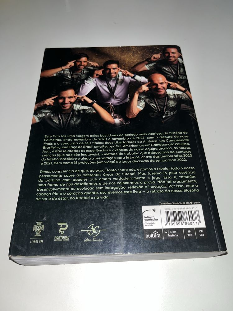 Livro Abel Ferreira - Cabeça Fria Coração Quente
