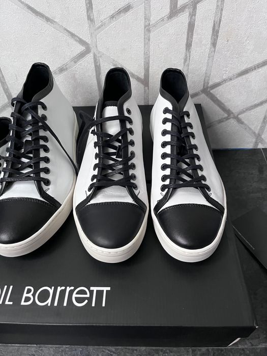 Кожаные кеды Neil Barrett 42 и 43 размер