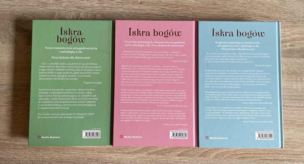 „Iskra bogów”: Nie kochaj mnie, Nie odrzucaj mnie i Nie zostawiaj zmni
