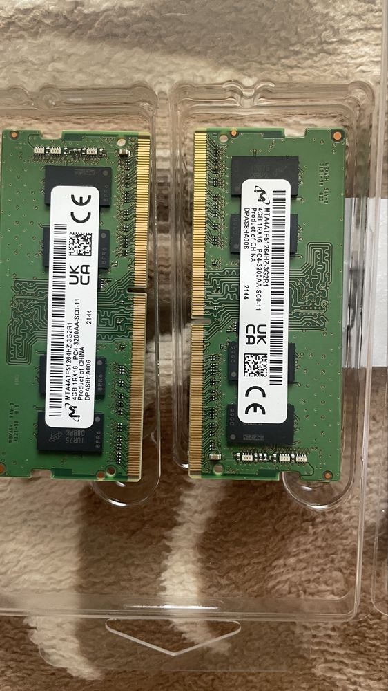 Оперативна памʼять для ноутбука 4х2 ddr4