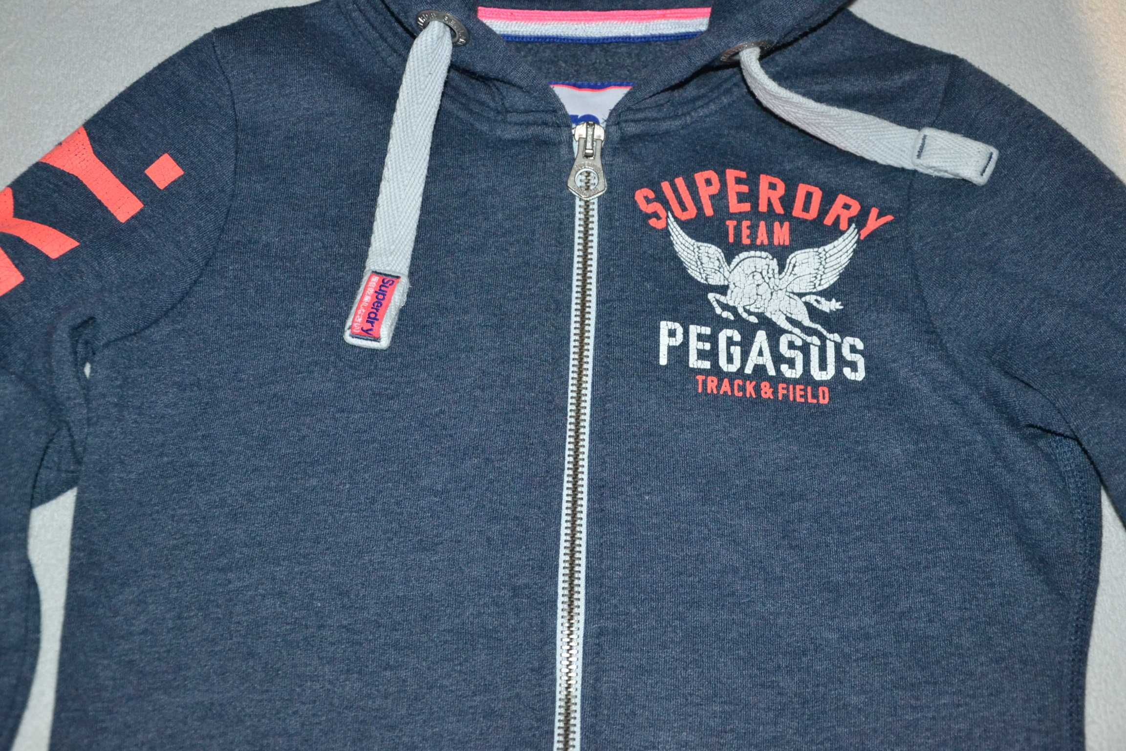 SUPERDRY Pegasus Bluza rozpinana z kapturem Damska S Oryginalna 100%