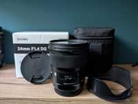 Obiektyw Sigma 24mm f1.4 art Canon EF