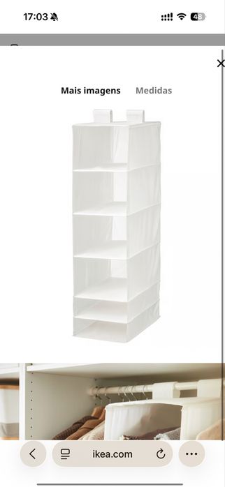 Arrumaçao armario ikea