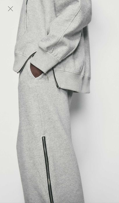 Худі з блискавками zara s