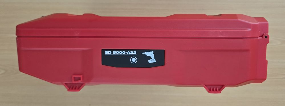 HILTI Walizka na HILTI SD 5000-A22 Wkrętarkę Regipsów Kompletna NOWA
