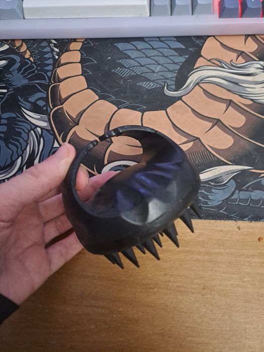 Чесалка-масажер-мочалка для головы, шерсти