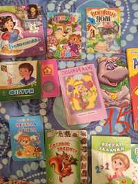 Набор детских книг, много детских книг, распродажа