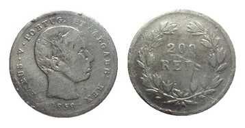 200 réis D. Pedro V