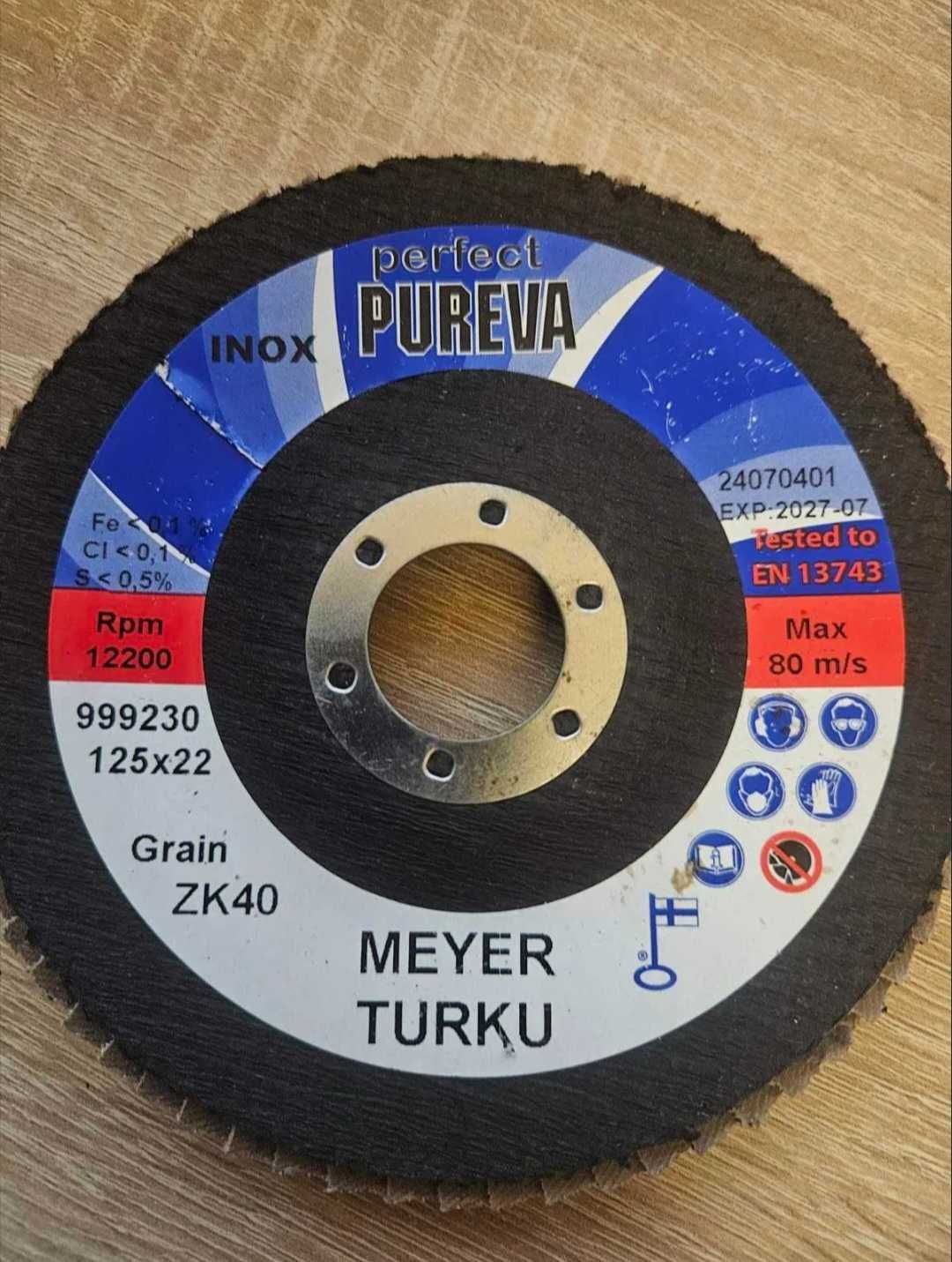 Пелюстковий диск для шліфування "PUREVA Perfect" ZK40