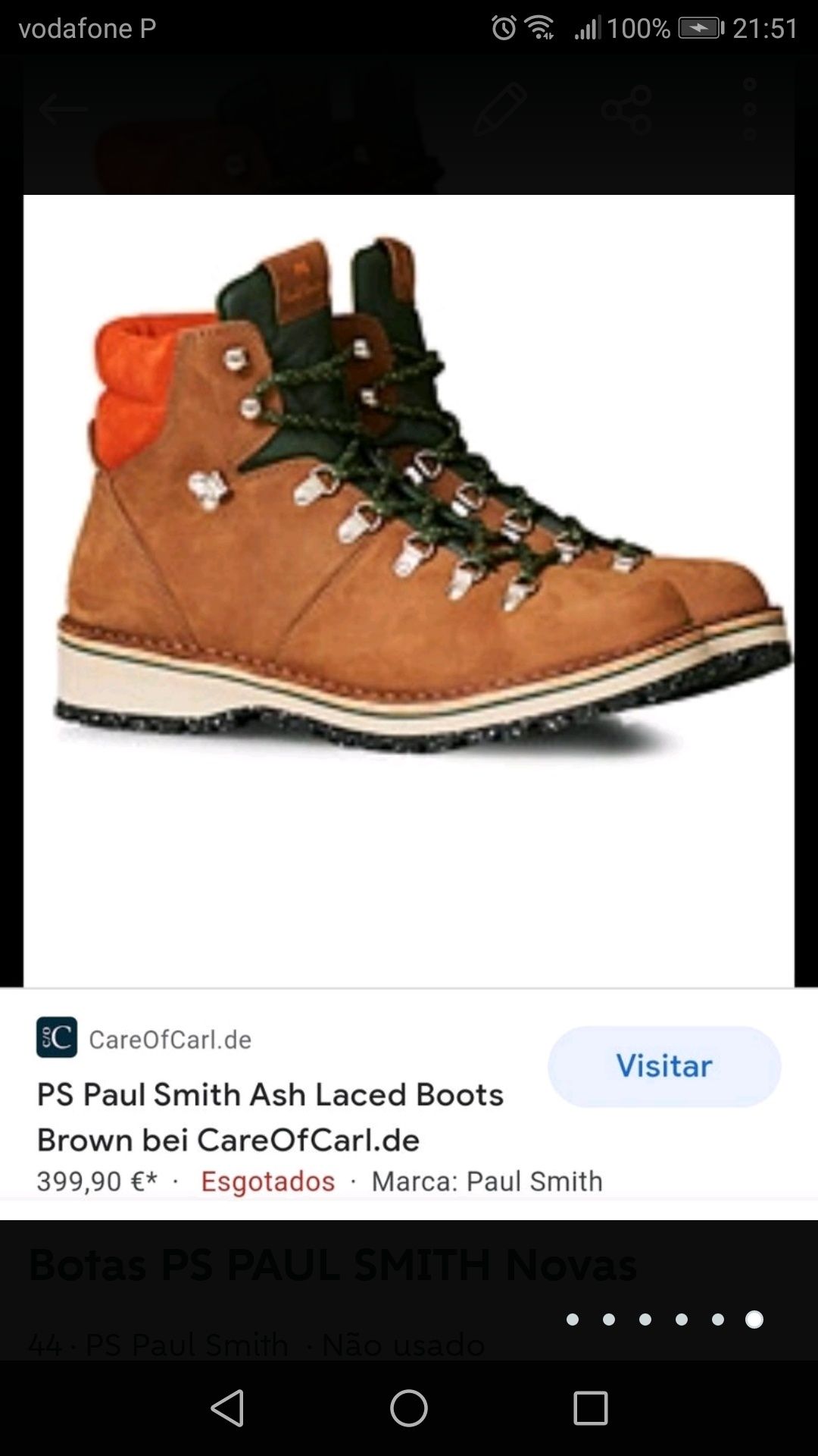 44-Botas PS PAUL SMITH