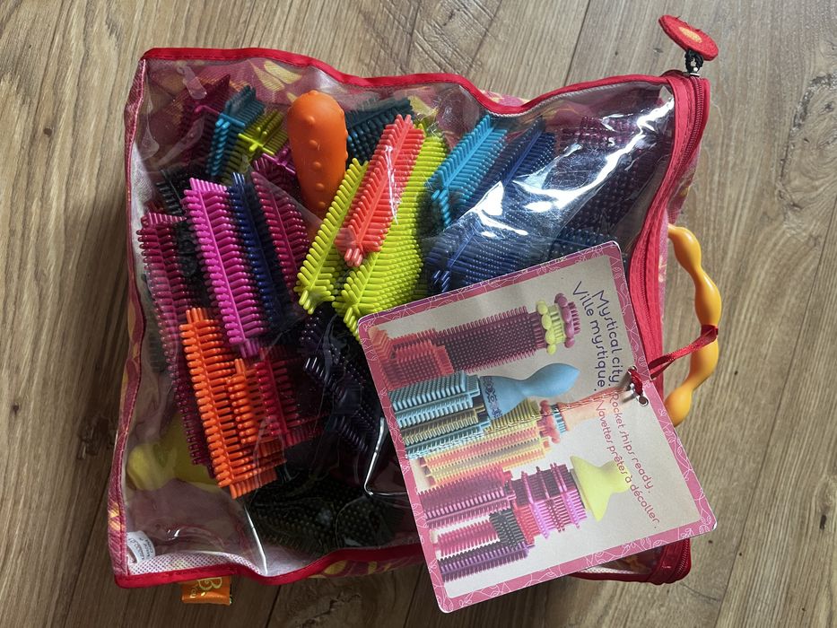 B.Toys Klocki Konstrukcyjne Stackadoos W Torbie