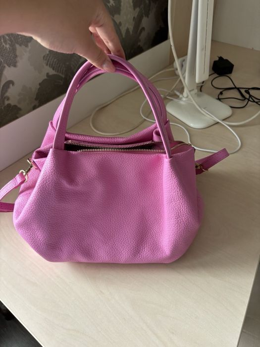 Шкіряна Сумка Зефірка