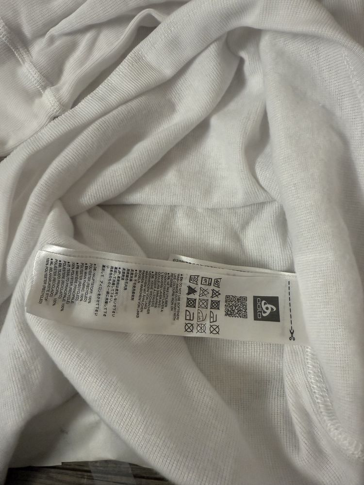 Koszulka termiczna z długim rękawem damska Odlo  termiczna  biała  L
