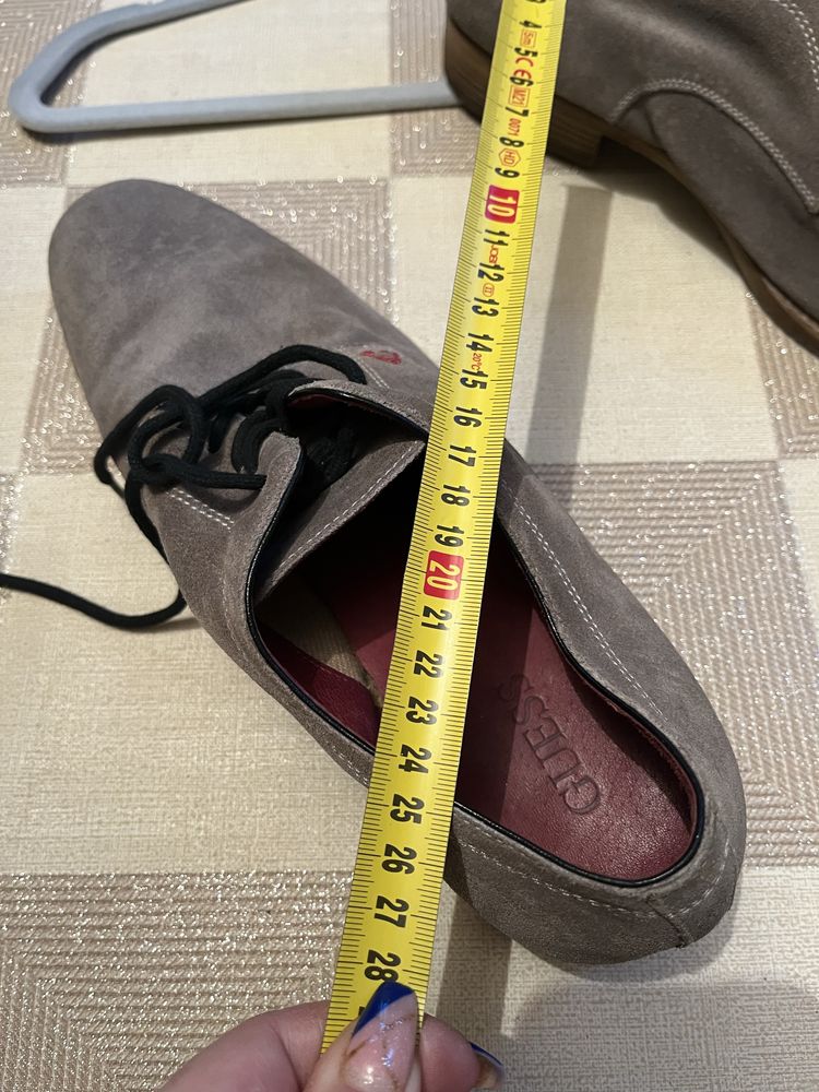 Guess buty męskie zamszowe eleganckie 43/44 markowe szare