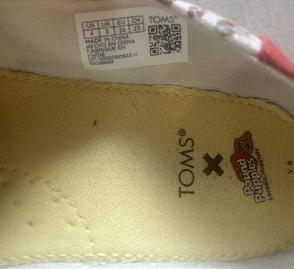 Buty Toms 36 nowe