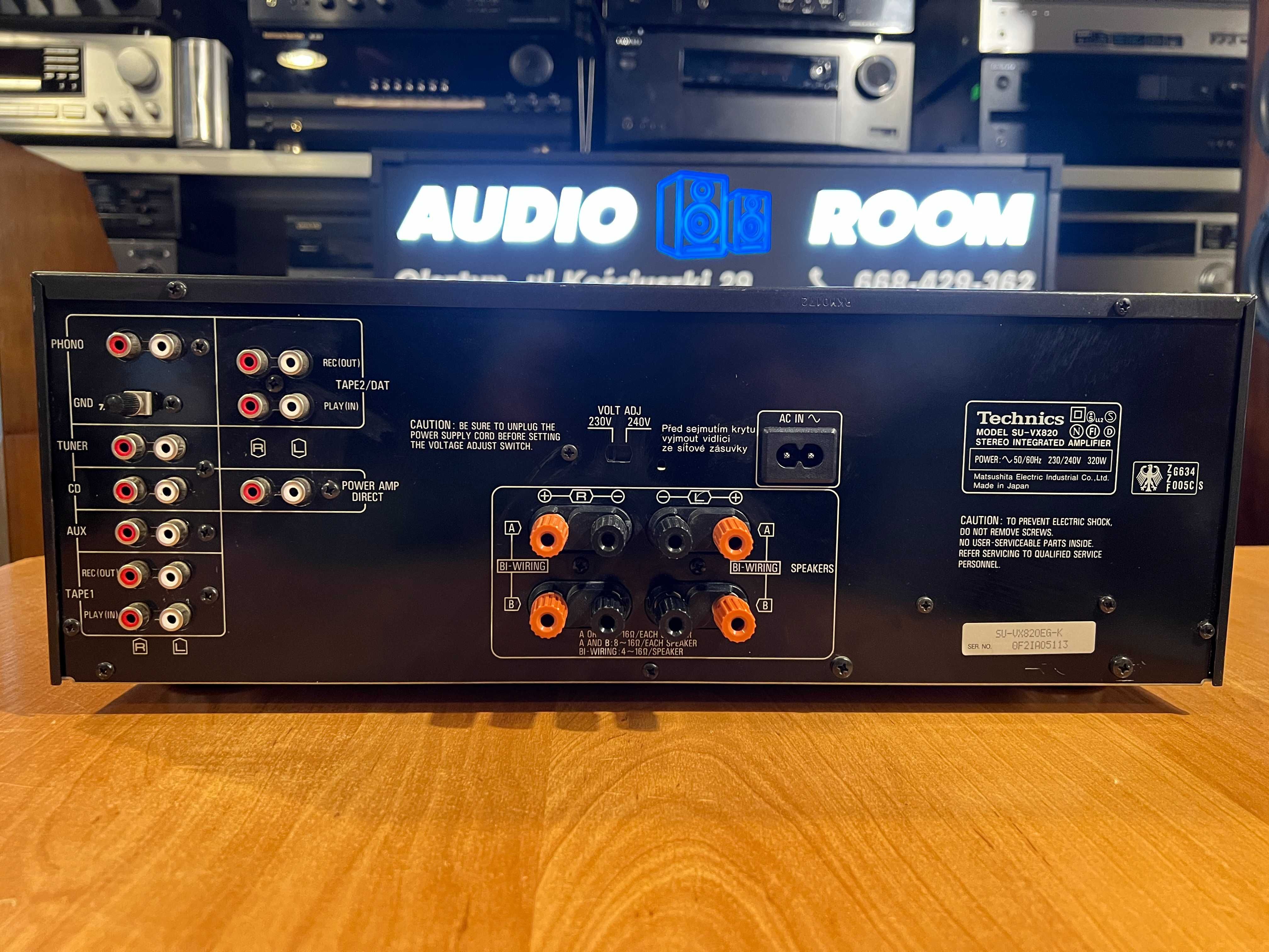 Wzmacniacz Technics SU-VX820 Audio Room