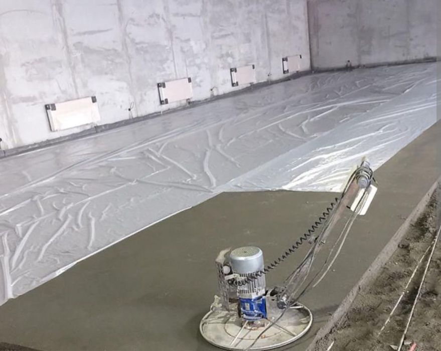 Робота напівсухої стяжки