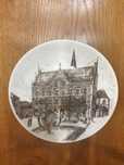 Talerz ozdobny do powieszenia na ścianę Bocholt 24.5cm