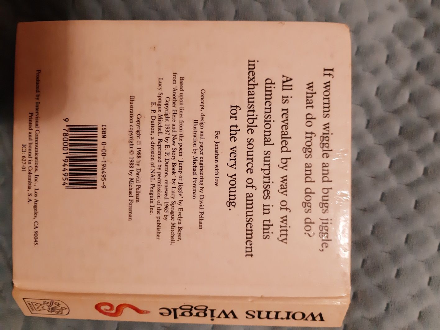 Książeczka rozkładana z 1988 roku