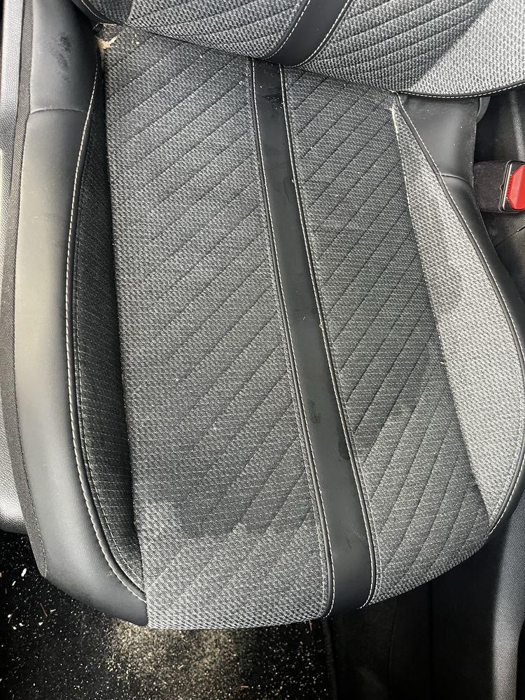 Limpeza de estofos de carro