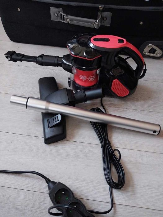 Nowy Odkurzacz Ręczny Pionowy Cyklonowy Bezworkowy 600w 5w1 Mały Mocny