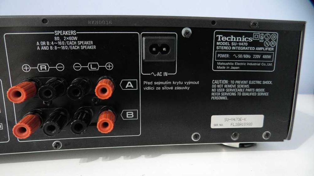 Wzmacniacz Technics SU-V470 / 2x45W 480W / sprawny