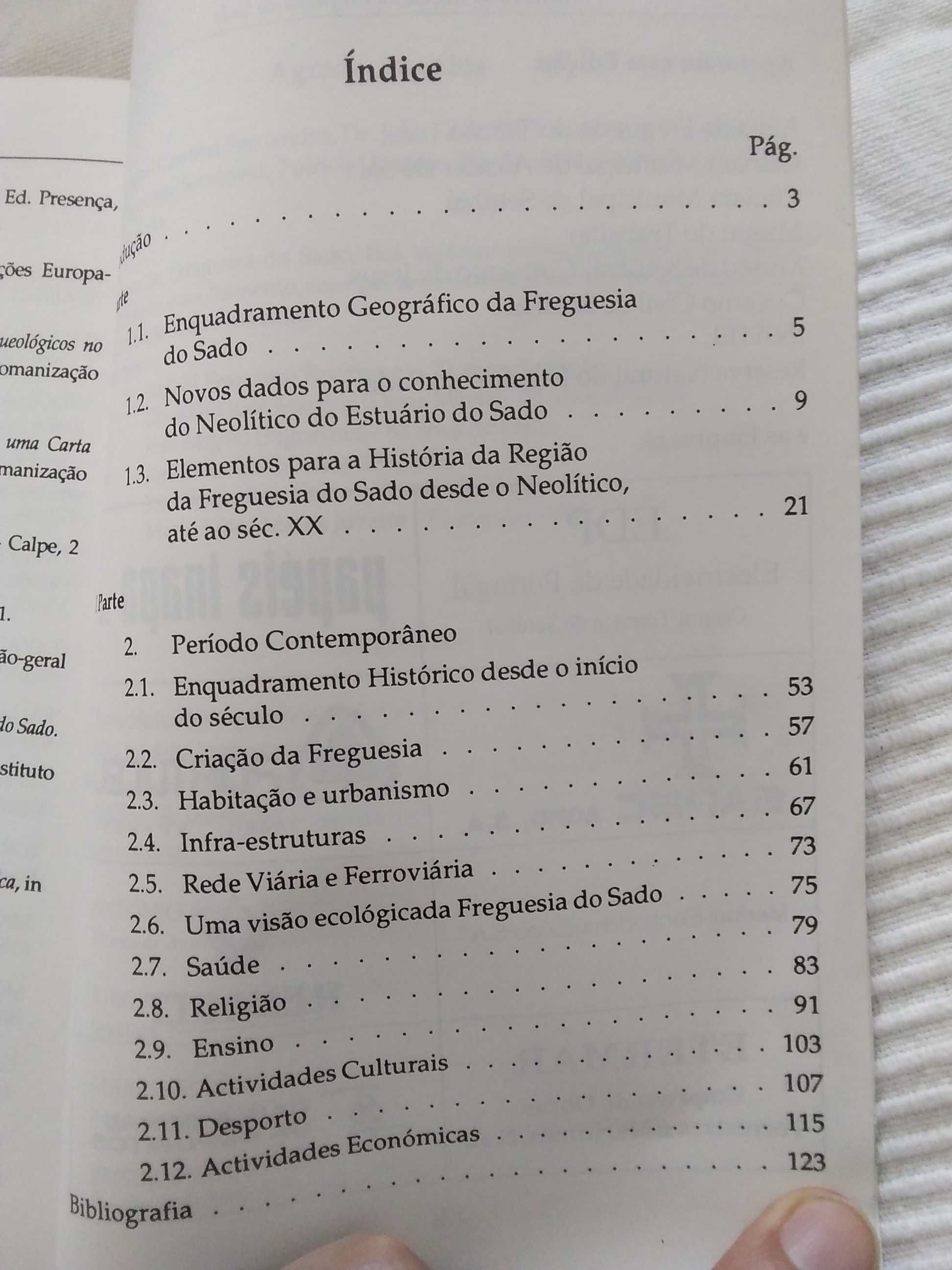 História da Região da Freguesia do Sado