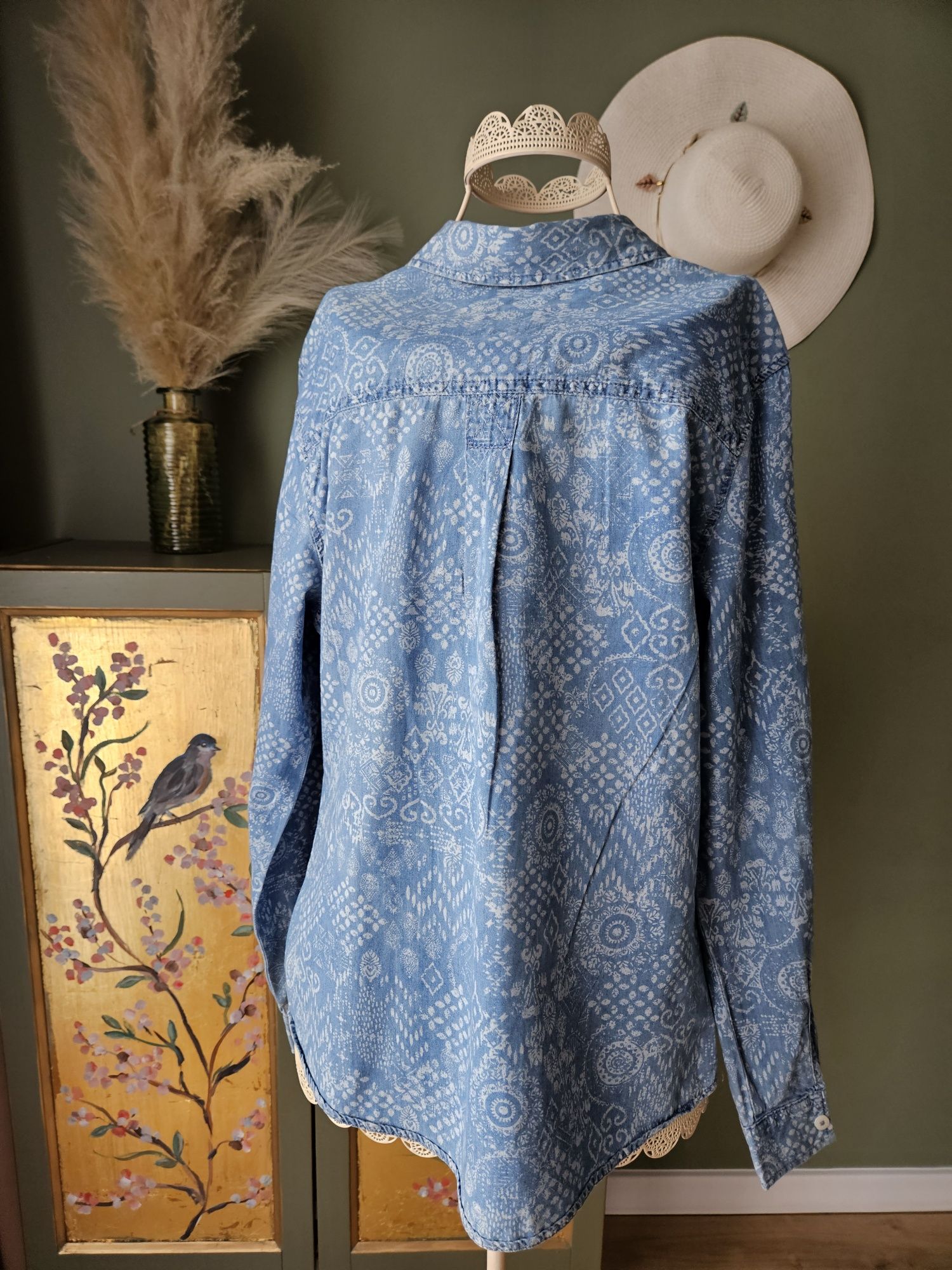 Koszula damska marki Country Rose cottagecore  folk boho L