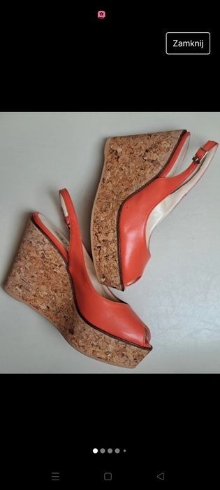 Sandałki na platformie Daniel